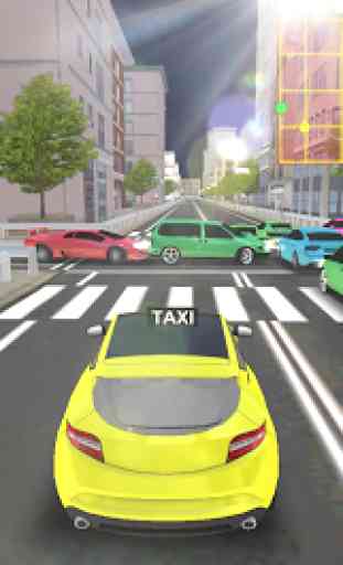 Taxi Driver Spain Barcelona 3D 3