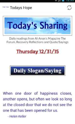 Today's Hope Al-Anon Sharings 2