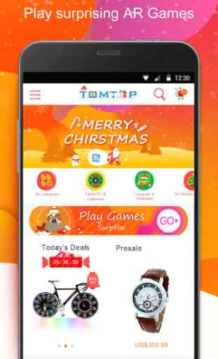 TOMTOP Christmas Shopping 2