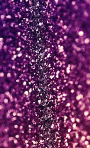 Violet glitter Live wallpapers 1