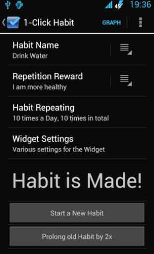 1-Click Habit Widget 3