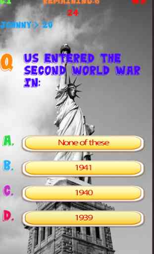 America History Knowledge test 2