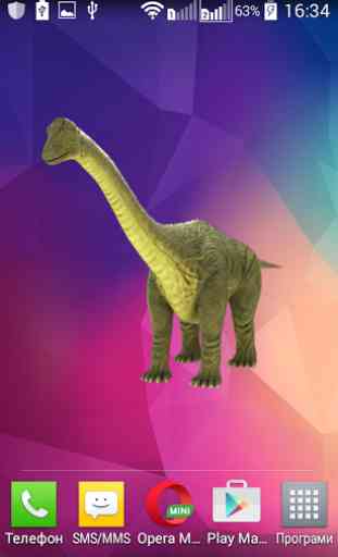 Apatosaurus Brontosaur Widget 3