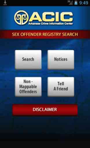 Arkansas Sex Offender Search 1