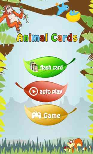Baby Learning Card - Animal 1