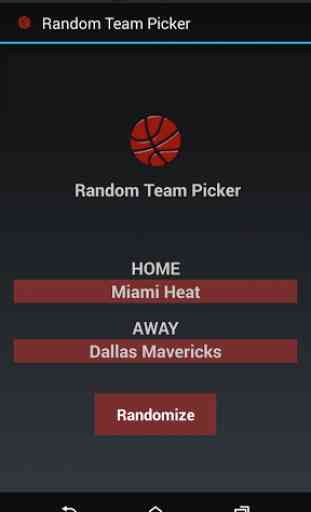 Basketball Random Team Picker 2