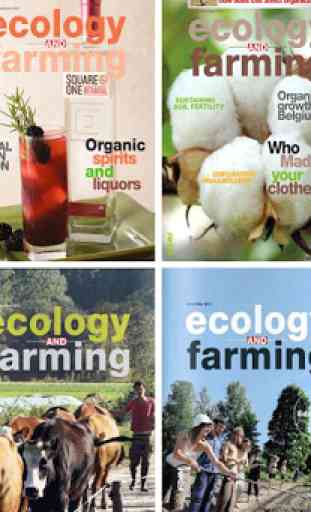 Ecology and Farming 1