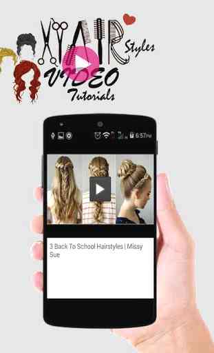 Hairstyles video tutorials 4