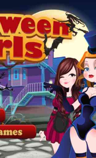 Halloween Girls-Halloween Game 1