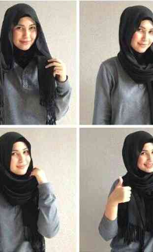 Hijab Style Tutorial Ideas 1