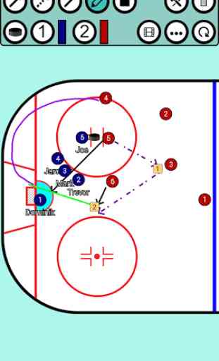 Hockey Tactic Board 2