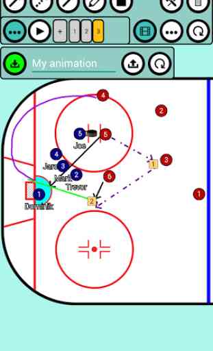 Hockey Tactic Board 3