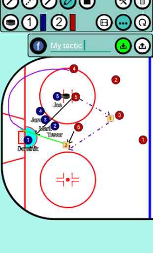 Hockey Tactic Board 4