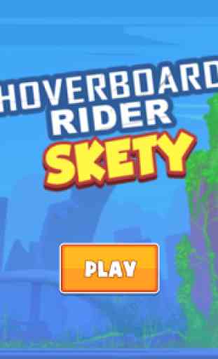 Hoverboard Rider Skaty Girl 1