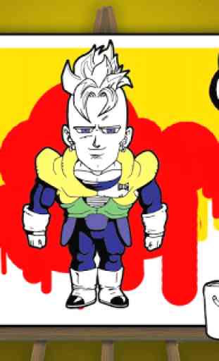 How to draw dbz coloring book 2