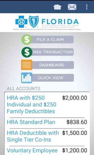 HSA BANK ACCOUNTS for BCBSF 1