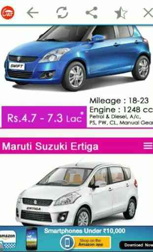 Indian car price, car reviews. 3