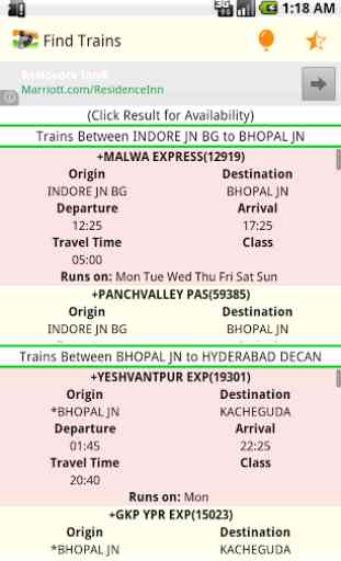 Indian Train Info App - Disha 1