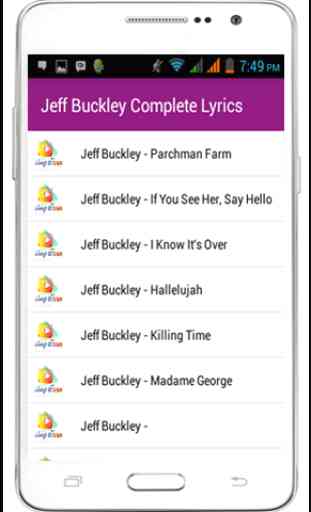 Jeff Buckley Complete Lyrics 2
