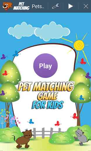 Memory Game for Kids - Pets 2