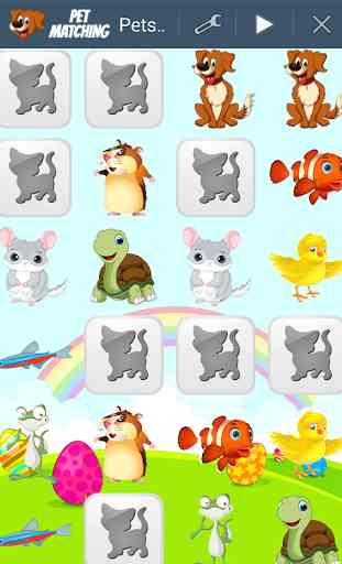 Memory Game for Kids - Pets 3