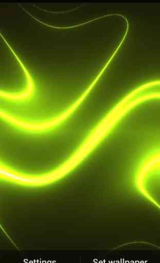 Neon Glitter Wave HD LWP 1