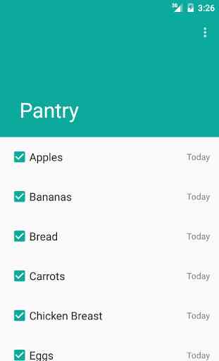 Pantry - Shopping List & Dates 3