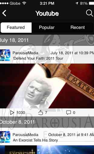 Parousia Media App 4