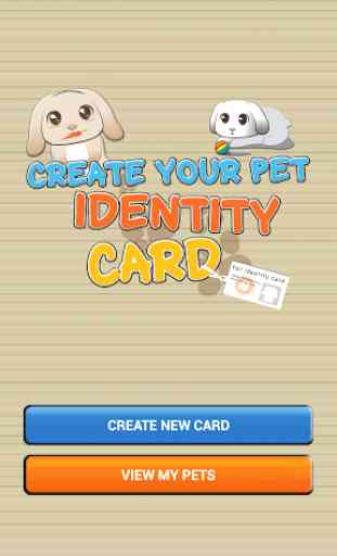 Pet Identity card 2