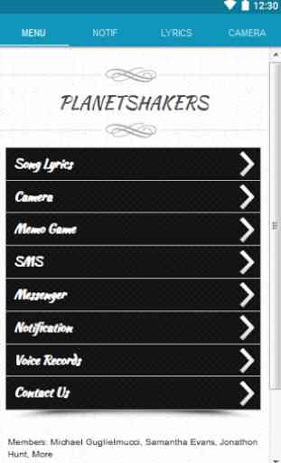 Planetshakers Lyrics 1