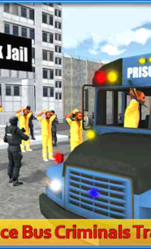 Prison Bus Jail Escape Plan 3D 3
