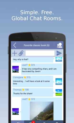 SwiftChat: Global Chat Rooms 1