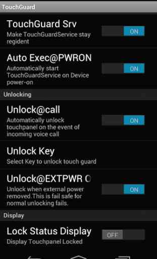 TouchGuard(touch panel lock) 1