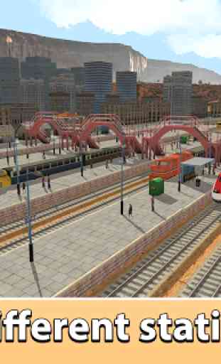 USA Railway Train Simulator 3D 2