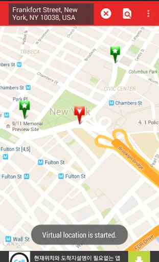 Virtual Location (Fake GPS) 1