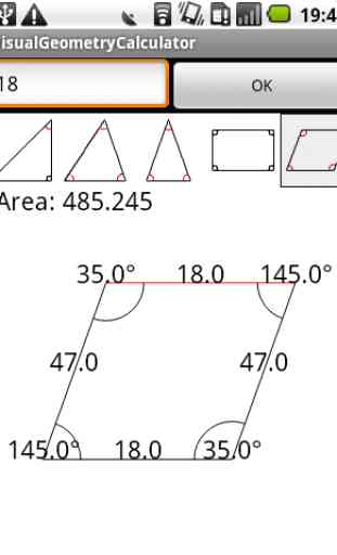 Visual geometry calculator 2