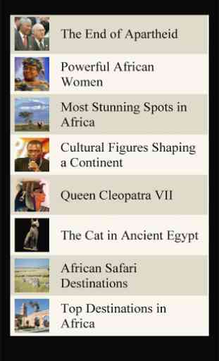 World Travel Lists - AFRICA 2