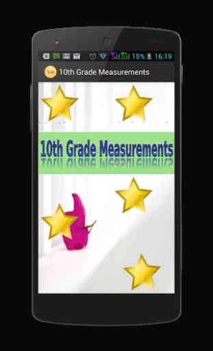 10th Grade Math Measurements 1