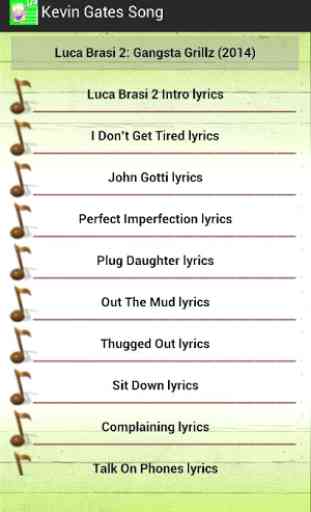 All Lyrics of Kevin Gates 2