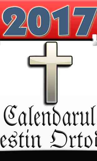 Calendar Creştin Ortodox 2017 1
