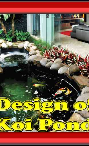 Design of Koi Pond 1
