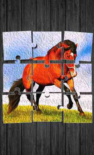 Horses Jigsaw Puzzle Game 1