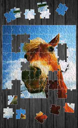 Horses Jigsaw Puzzle Game 4