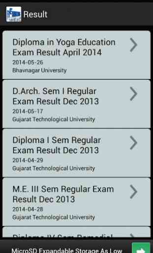 India College Results 4