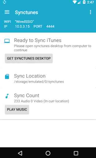 iSynch: iTunes to android 1