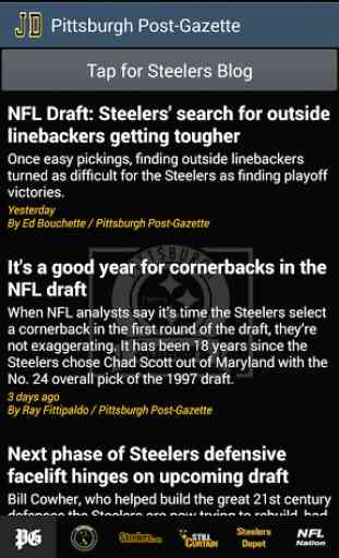 JD's Pittsburgh Steelers News 1