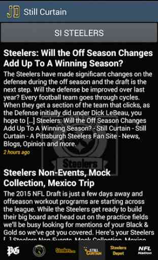 JD's Pittsburgh Steelers News 4