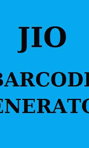 JIO Bar Code 2