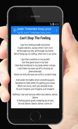 Justin Timberlake 50 Top Lyric 2