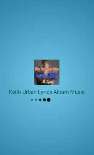 Keith Urban Lyrics Song 1